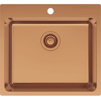 Lavabo La 550 Køkkenvask, 55x50 Cm, Kobber Lavabo La 550 Køkkenvask, 55x50 Cm, Kobber