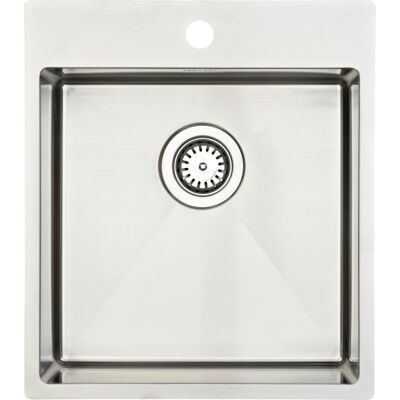 Lavabo Kubus 440 Soft Køkkenvask, 44x50 Cm, Rustfrit Stål Lavabo Kubus 440 Soft Køkkenvask, 44x50 Cm, Rustfrit Stål