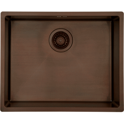 Lavabo Kubus 500 Soft Køkkenvask, 54x44 Cm, Bruneret Messing Lavabo Kubus 500 Soft Køkkenvask, 54x44 Cm, Bruneret Messing