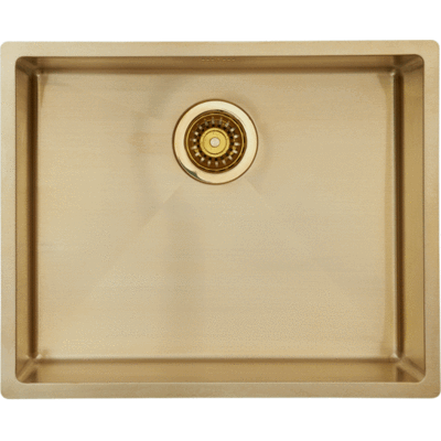 Lavabo Kubus 500 Soft Køkkenvask, 54x44 Cm, Messing Lavabo Kubus 500 Soft Køkkenvask, 54x44 Cm, Messing