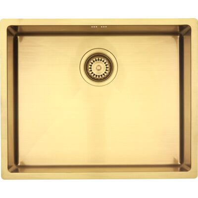 Lavabo Kubus 500 Soft Køkkenvask, 54x44 Cm, Guld Lavabo Kubus 500 Soft Køkkenvask, 54x44 Cm, Guld