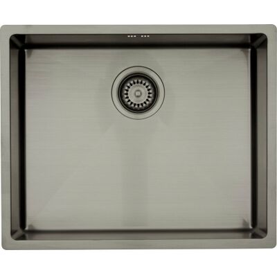 Lavabo Kubus 500 Soft Køkkenvask, 54x44 Cm, Sort Krom Lavabo Kubus 500 Soft Køkkenvask, 54x44 Cm, Sort Krom