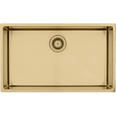 Lavabo Kubus 700 Soft Køkkenvask, 74x44 Cm, Messing Lavabo Kubus 700 Soft Køkkenvask, 74x44 Cm, Messing