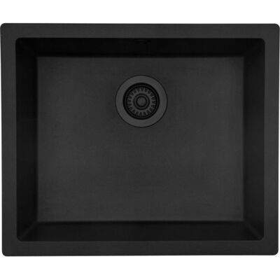 Lavabo Jupiter 600 Køkkenvask, 55,6x46,6 Cm, Sort Lavabo Jupiter 600 Køkkenvask, 55,6x46,6 Cm, Sort
