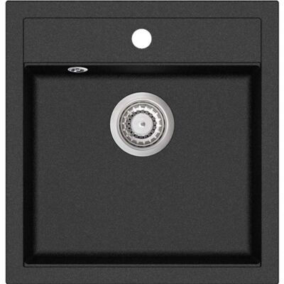 Lavabo Jupiter 50 Køkkenvask, 49x51 Cm, Sort Lavabo Jupiter 50 Køkkenvask, 49x51 Cm, Sort
