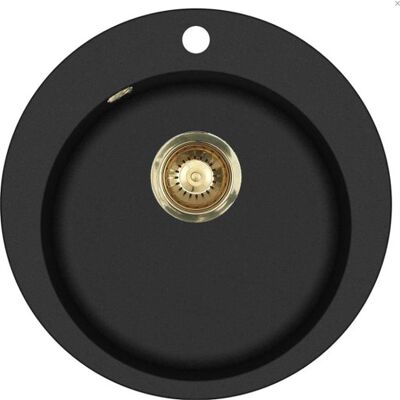 Lavabo Saturn Køkkenvask, Ø50,5, Sort Lavabo Saturn Køkkenvask, Ø50,5, Sort