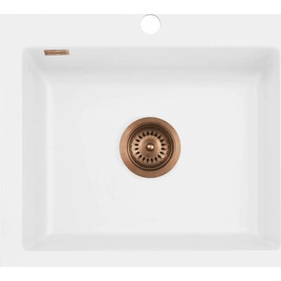 Lavabo Mera 57 Køkkenvask, 81x59 Cm, Mat Hvid Lavabo Mera 57 Køkkenvask, 81x59 Cm, Mat Hvid