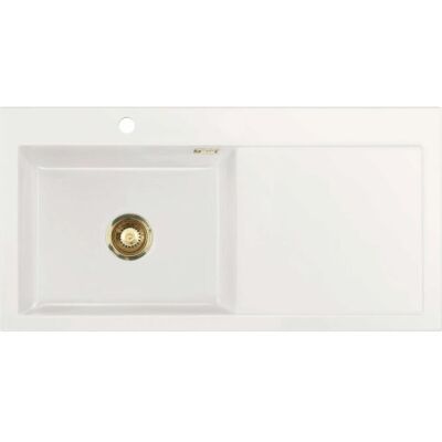 Lavabo Mera 100 Sl Køkkenvask, 100x51 Cm, Hvid Lavabo Mera 100 Sl Køkkenvask, 100x51 Cm, Hvid