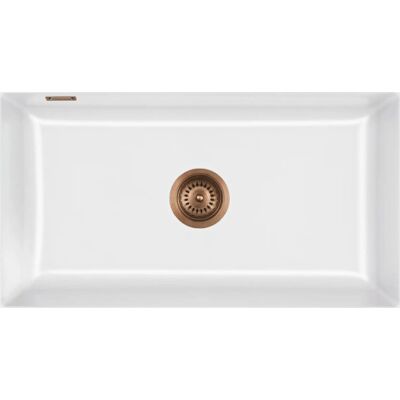Lavabo Mera 80 Køkkenvask, 90x57 Cm, Hvid Lavabo Mera 80 Køkkenvask, 90x57 Cm, Hvid