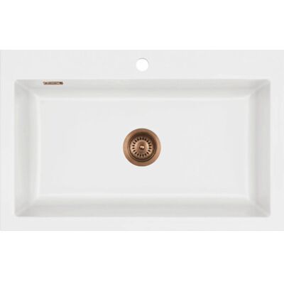 Lavabo Mera 80 Køkkenvask, 90x57 Cm, Mat Hvid Lavabo Mera 80 Køkkenvask, 90x57 Cm, Mat Hvid
