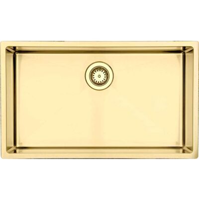 Lavabo Kubus 700 Soft Køkkenvask, 74x44 Cm, Messing Lavabo Kubus 700 Soft Køkkenvask, 74x44 Cm, Messing