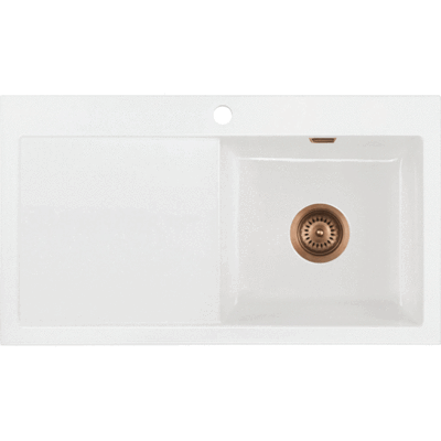 Lavabo Mera 90 Køkkenvask, 90 X 51 Cm, Hvid Lavabo Mera 90 Køkkenvask, 90 X 51 Cm, Hvid