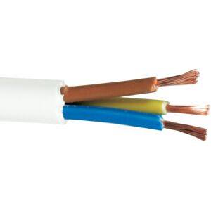 Nexans Plastkabel Pkaj 3x1,0 Mm² I Hvid