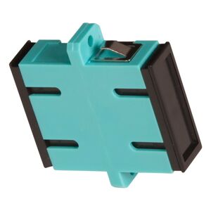 Lan-com Fibermellemled Sc Om3 Mm Duplex Aqua Zirkonia Ferrule