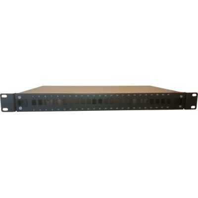 Lan-com Fiber Patchboks 24 X Sc Simplex/lc Duplex Eco/global, Sort Lan-com Fiber Patchboks 24 X Sc Simplex/lc Duplex Eco/global, Sort