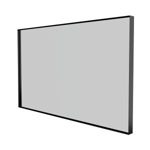 Sanibell Basicline Spejl, 100x60 Cm, Mat Sort