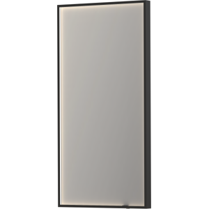 Sanibell Ink Sp19 Spejl Med Lys, Dæmpbar, Dugfri, Sort, 50x100 Cm Sanibell Ink Sp19 Spejl Med Lys, Dæmpbar, Dugfri, Sort, 50x100 Cm