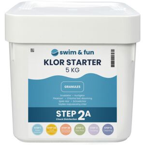 Swim & Fun Klor Starter, Granulat, 5 Kg