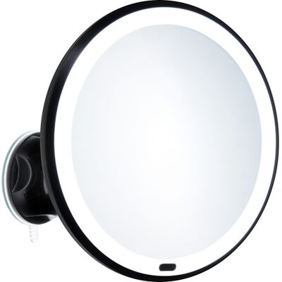 Beslagsboden Glow Makeup Spejl Med Lys, Sort Beslagsboden Glow Makeup Spejl Med Lys, Sort