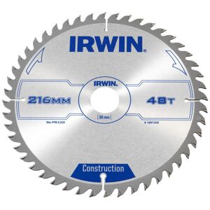 Irwin Rundsavklinge 48td. Ø216/30mm