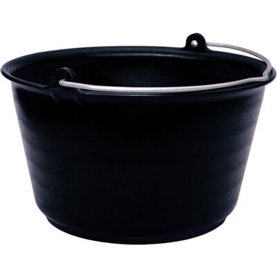 Sydvesta Bred Sort Spand 14 Liter Sydvesta Bred Sort Spand 14 Liter