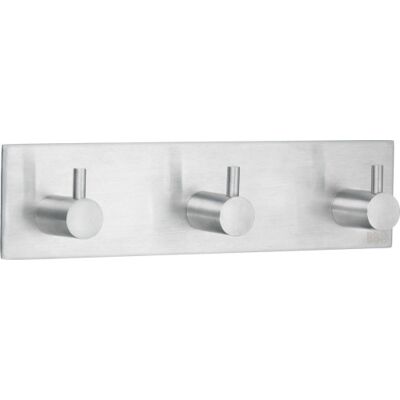 Smedbo Treforket Rustfrit Stål - Selvklæbende - 180x45mm Smedbo Treforket Rustfrit Stål - Selvklæbende - 180x45mm