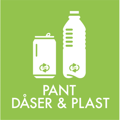 Abena Piktogram Til Pant Dåser Og Plast, Selvklæbende, 12x12 Cm, Grøn Abena Piktogram Til Pant Dåser Og Plast, Selvklæbende, 12x12 Cm, Grøn