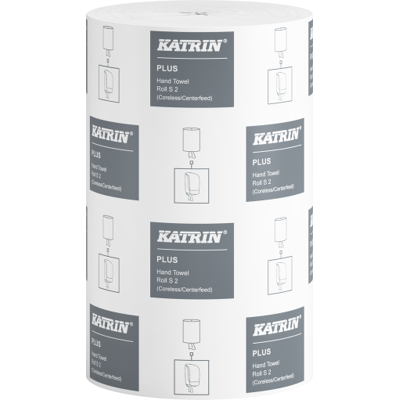 KATRIN Plus S Uden kerne Hvid Papirrulle - Papirhåndklæderulle KATRIN Plus S Uden kerne Hvid Papirrulle - Papirhåndklæderulle