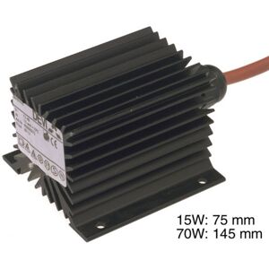 Devitronic Tavlevarmelegeme 15w 12-48v