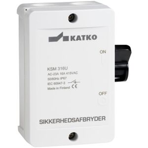 Katko Ksm416u Sikkerhedsafbryder 16a Til M20 Med 4p