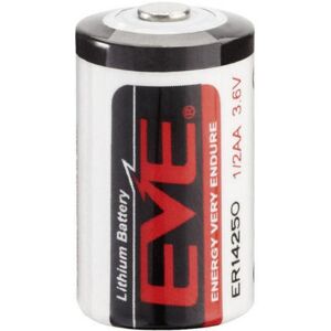 Eve Lithium ½aa Batteri 3,6v - Pakke Med 1 Stk.