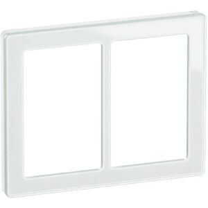 Lauritz Knudsen Lk Fuga Pure Designramme 2x1½ Modul I Hvid Glas