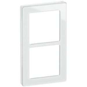 Lauritz Knudsen Lk Fuga Pure Designramme 2x1 Modul I Hvid Glas