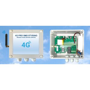 4g Sms Styring (Direkte 230vac), Standard Model