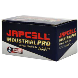 Japcell Industrial Pro Batteri, Aaa/lr03, 40 Stk.