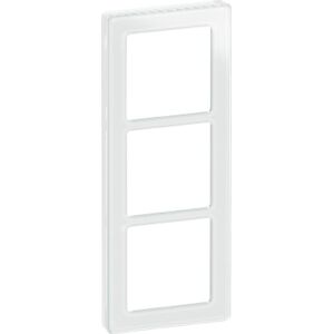 Lauritz Knudsen Lk Fuga Pure Designramme 3x1 Modul I Hvid Glas