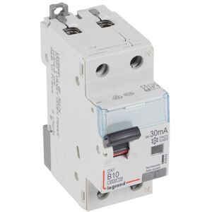 Legrand Dx3 Kombiafbryder Hpfi Rcbo B 10a 30ma 2p, 6/10ka, 2m, Type A