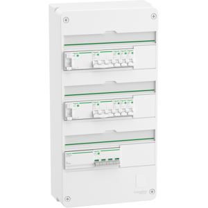 Schneider Electric Boligtavle Resi9 3r 2xrcd, 6x1pn, 2x3pn Mcb, R9hpdk32062