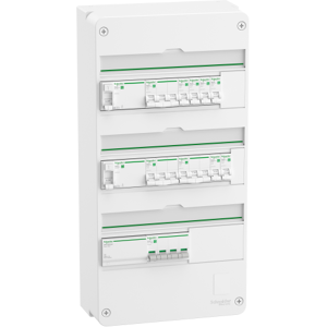 Schneider Electric Boligtavle Resi9 3r 2xrcd, 6x1pn, 3x3pn Mcb, R9hpdk32063