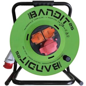 Wexim Bandit Kabeltromle, 400 V, 25 M, 5 X 2,5 Mm²