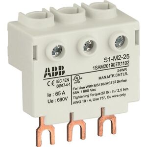 ABB Tilslutningsblok S1-M2-25 ABB Tilslutningsblok S1-M2-25