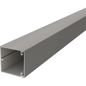 OBO Bettermann - Kabelskinne - 2000 mm, PVC, sten grå - Kabelskinne OBO Bettermann - Kabelskinne - 2000 mm, PVC, sten grå - Kabelskinne