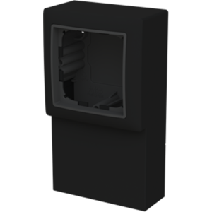 ABB - Abzweigdose B55 Panelunderlag 1 Modul - Matte black - Electrical component ABB - Abzweigdose B55 Panelunderlag 1 Modul - Matte black - Electrical component