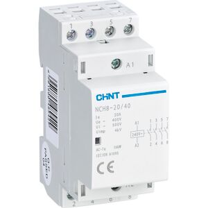 Chint NCH8 Kontaktor 25A 4P 2 Moduler - Kontaktor Chint NCH8 Kontaktor 25A 4P 2 Moduler - Kontaktor