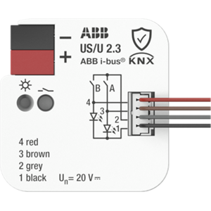 ABB Knx Us/u2.3 Binær Input Brik ABB Knx Us/u2.3 Binær Input Brik
