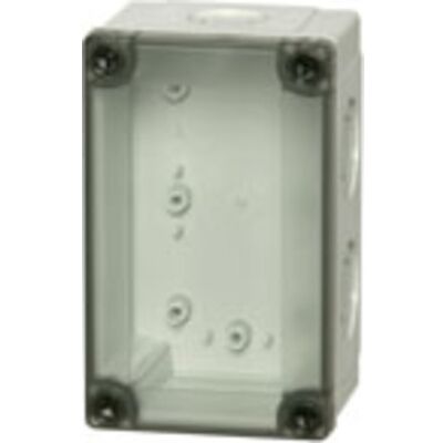 Fibox Vægmonteret kabinet - IP66/IP67 - Polycarbonat - 130x80x125mm - Grå - Elektronik Fibox Vægmonteret kabinet - IP66/IP67 - Polycarbonat - 130x80x125mm - Grå - Elektronik