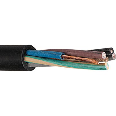 Titanex Fleksibel Gummikabel 5G16mm² - Udendørs brug Titanex Fleksibel Gummikabel 5G16mm² - Udendørs brug