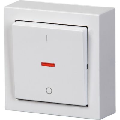 ABB Afbryder 2p Komplet Udvendig 16a 1m Alu ABB Afbryder 2p Komplet Udvendig 16a 1m Alu