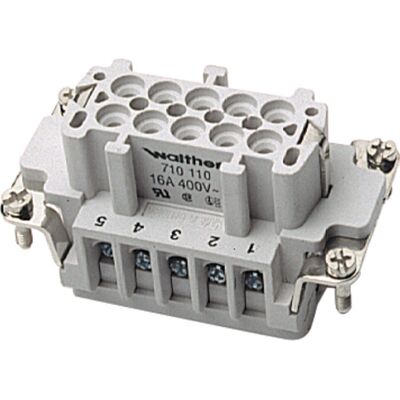 Walther Werke Buchseneinsatz 710110 - Elektrisk kontaktstik Walther Werke Buchseneinsatz 710110 - Elektrisk kontaktstik