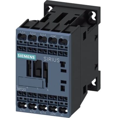 Siemens Kontaktor 3RT2 3 Poler 24V AC Spole - Effektrelæ Siemens Kontaktor 3RT2 3 Poler 24V AC Spole - Effektrelæ